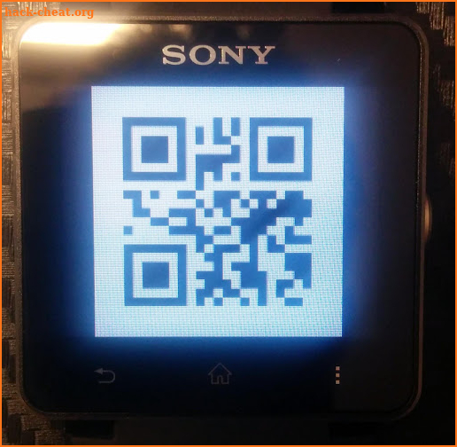 QR Codes for Smartwatch 2 screenshot