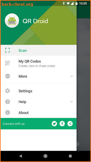 QR Droid screenshot