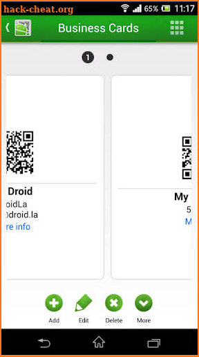 QR Droid Private™ screenshot