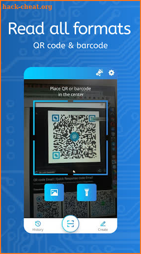 QR reader & scanner screenshot