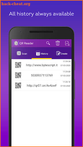 QR Reader - Essential App for Barcode and QR Code screenshot