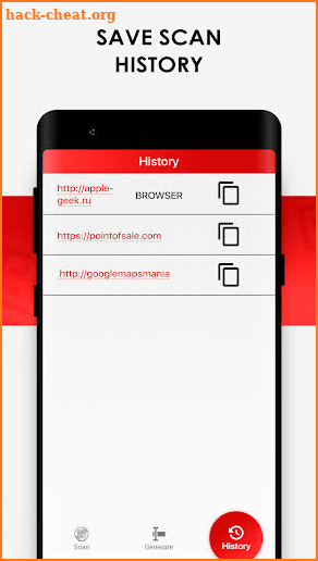 QR scanner & Barcode Reader & QR Generator screenshot