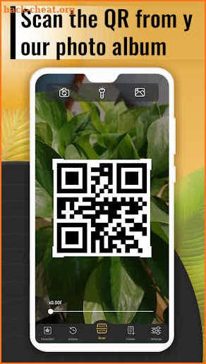 QR Scanner & Creator - View & Edit barcode screenshot