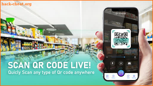 QR Scanner App 2021 - Free QR & Barcode Reader screenshot