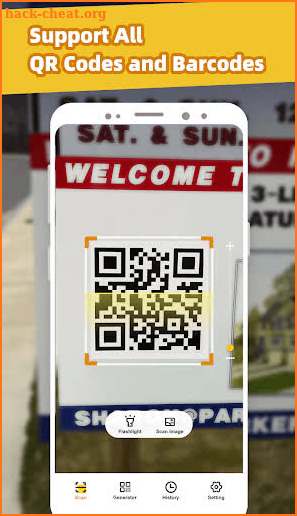 QR Scanner - Barcode, QR Code Reader & Generator screenshot