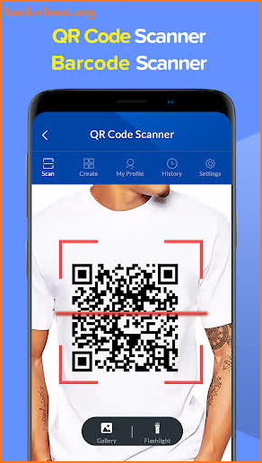 QR scanner - Barcode reader screenshot