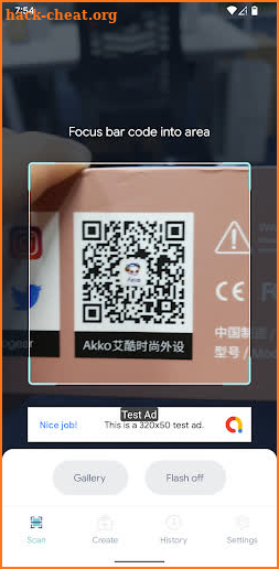 QR Scanner - Barcode Reader screenshot