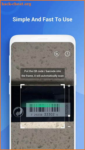 QR Scanner-Free&Fastest App for Android screenshot