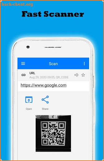 QR Scanner , QR Reader & Fast Scanner - Bar Code screenshot