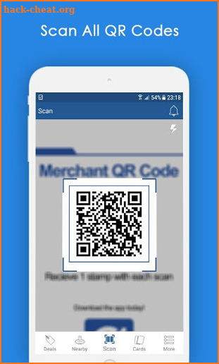 QR Scanner Rewards - QR Reader & Loyalty Card screenshot