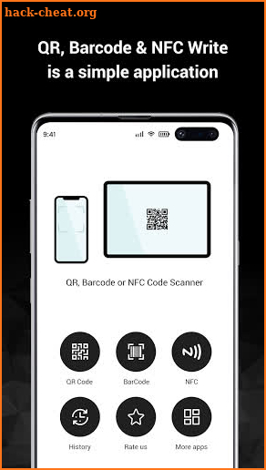 QR,Barcode and NFC Scanner screenshot