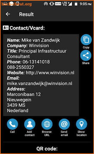 QR/Barcode Reader PRO screenshot