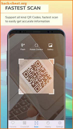 QRcode  Scanner - Barcode Reader PRO (No Ads) screenshot