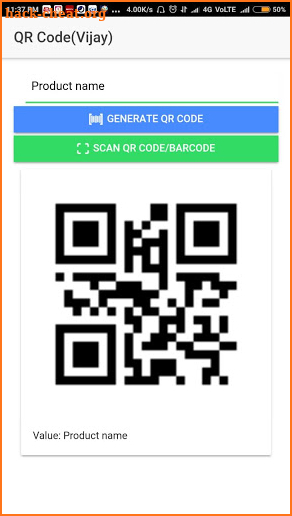 QRcode Scanner Creator and Reader screenshot