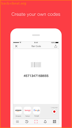 QRQR - QR Code® Reader screenshot