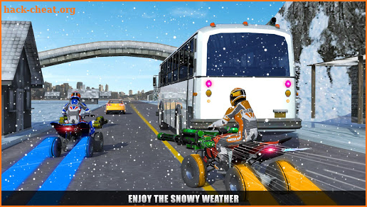 Quad ATV Bike Race Free: Traffic Racing Games screenshot