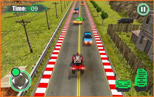 Quad ATV Traffic Racer screenshot