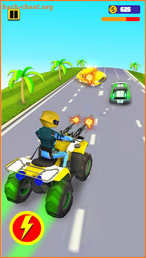 Quad Bike Traffic Shooting Games 2020: Bike Games screenshot