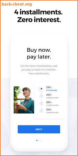 QuadPay screenshot