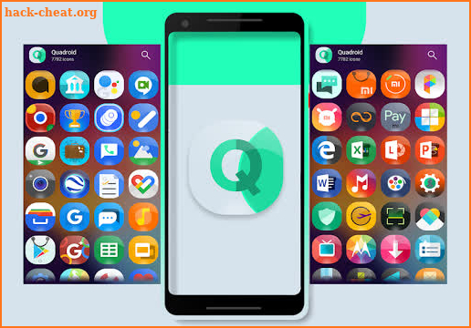 Quadroid - Icon Pack screenshot