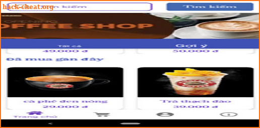 Quản lý quán cà phê screenshot