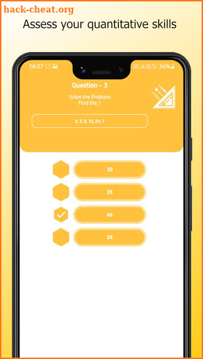 Quantitative IQ test: Intelligence Test screenshot