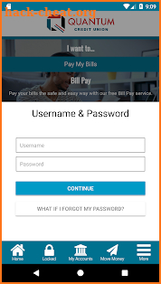 Quantum Credit Union screenshot