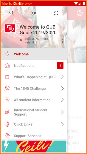 QUB Guide screenshot