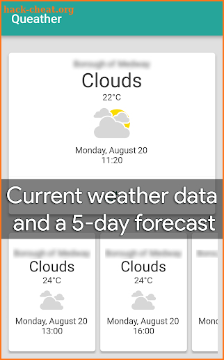 Queather screenshot