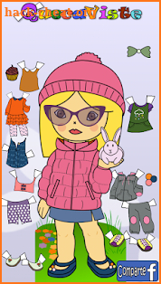 Queca Dress up Paper Dolls screenshot