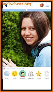 QueContactos Dating in Spanish screenshot