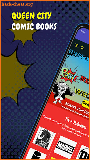 Queen City Comic Bookstore screenshot