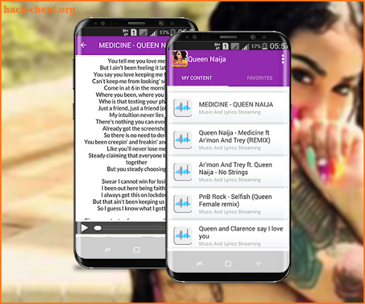 Queen Naija - Music Lyrics 2018 screenshot