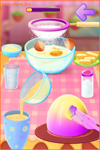 Queen Skirt Cake Making screenshot