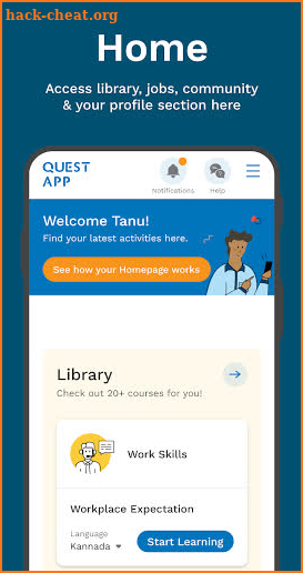 Quest App screenshot