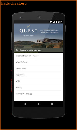 Quest Conference 2019 screenshot