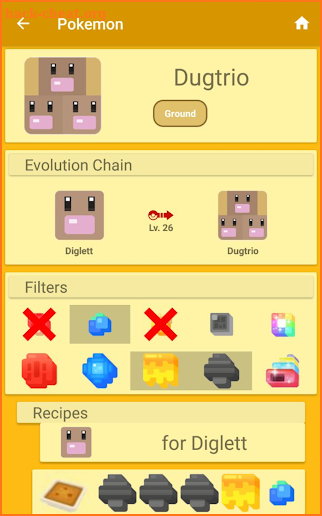 QuestDex - Guide for Pokemon Quest screenshot