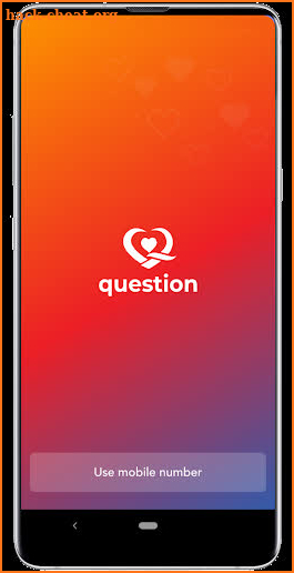 Question: Dating App screenshot