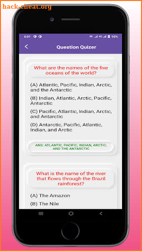 Questıon Quızzer App screenshot