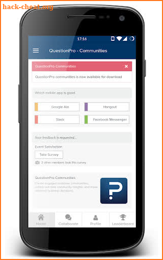 QuestionPro - Communities screenshot