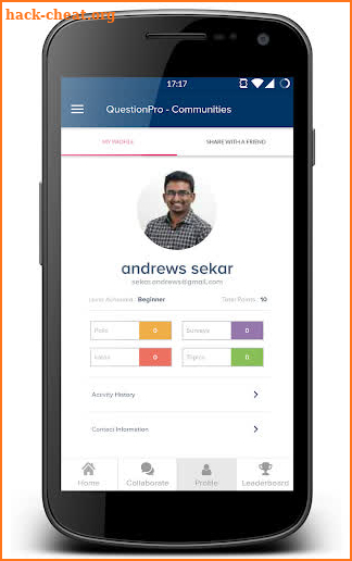 QuestionPro - Communities screenshot