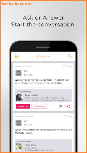Questions - Ask & Answer screenshot