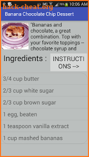 Quick and Easy Desserts:free recipe app screenshot