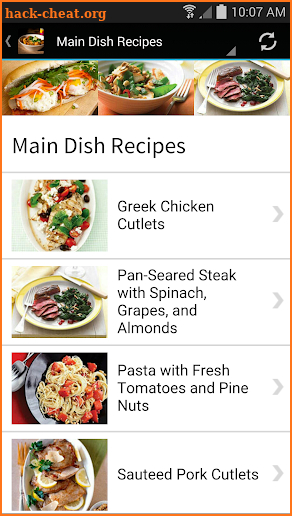 Quick and Easy Recipes screenshot