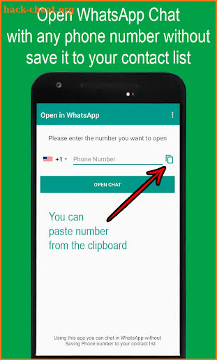 Quick chat for WhatsApp screenshot