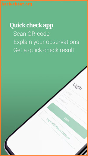 Quick Check app screenshot