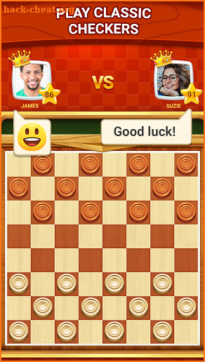 Quick Checkers - Online Draughts screenshot