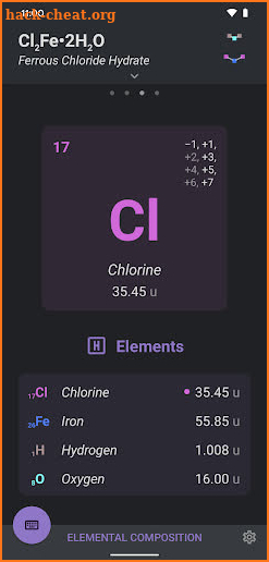 Quick Chem PRO: Chemistry Calculator screenshot