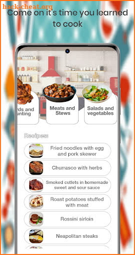 quick cooking recipes screenshot