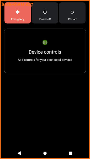 Quick Device Controls screenshot